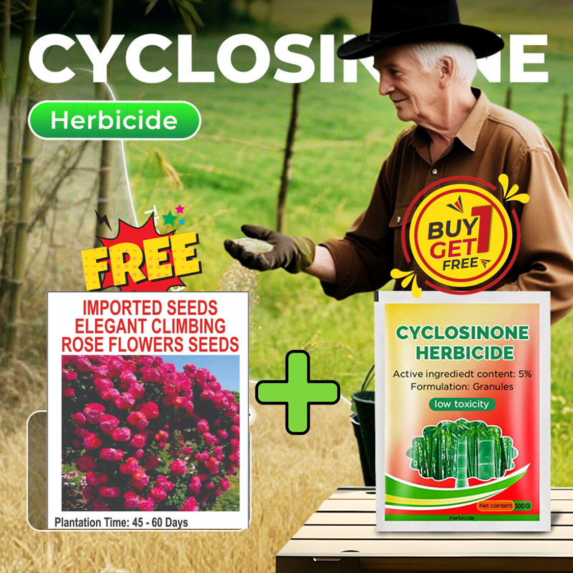 Cyclosinone Herbicide