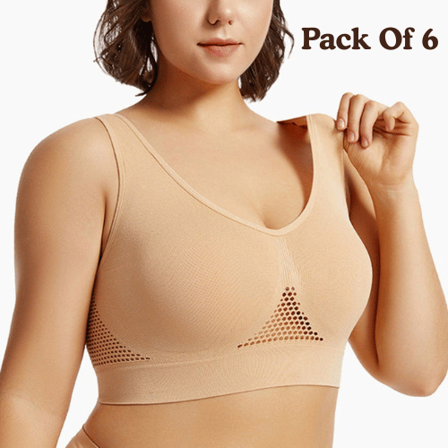 Women's Multicolor Air Bra - Free Size