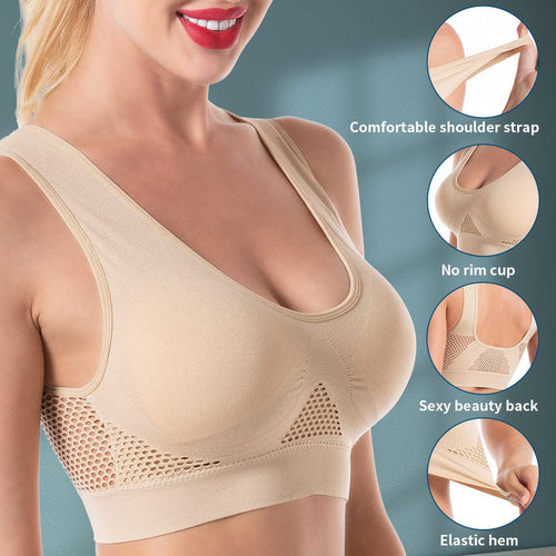 Women's Multicolor Air Bra - Free Size